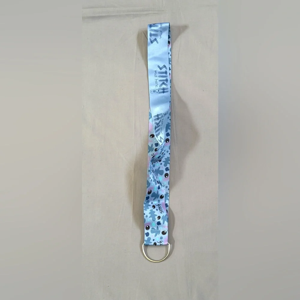 Disney‎ Parks Lilo And Stitch Blue Lanyard